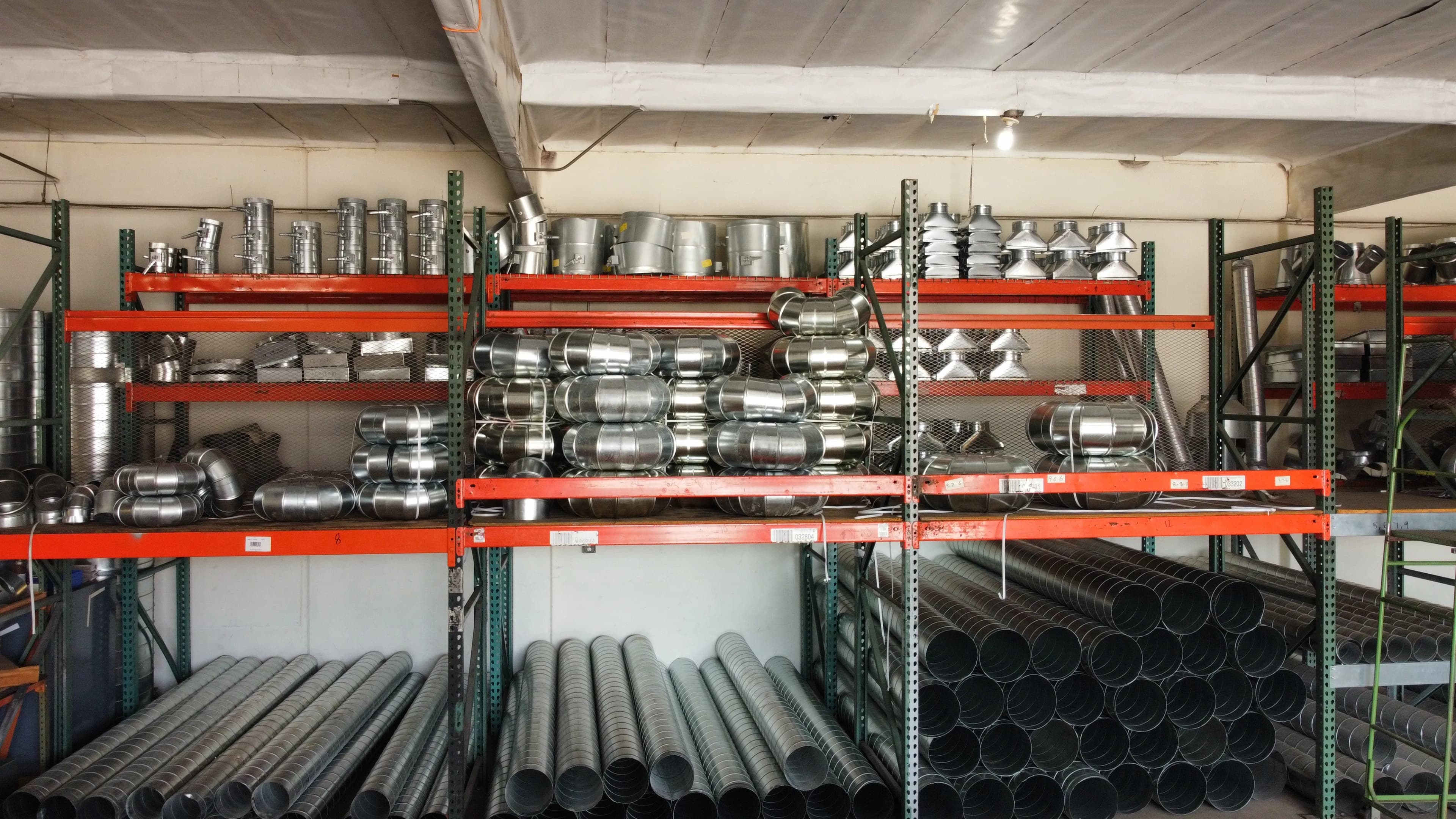 RESSCO Metals sheet metal shop and HVAC supply warehouse in Anaheim, CA