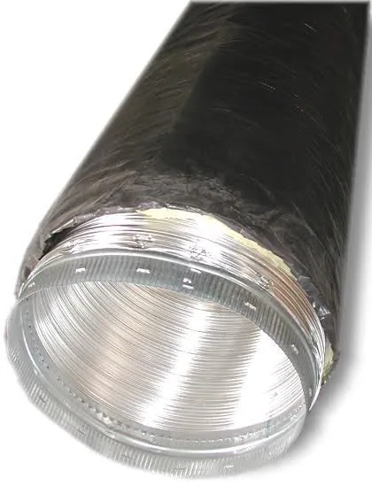 Wrapped Aluminum Flex w/ Metalized Jacket R-8